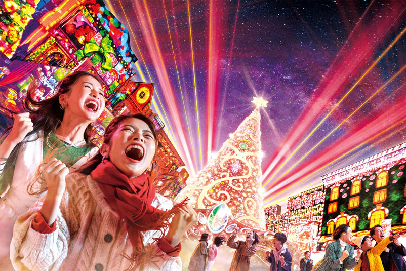 USJ クリスマス イベント『スペクタクル・オブ・ライツ』の音楽を